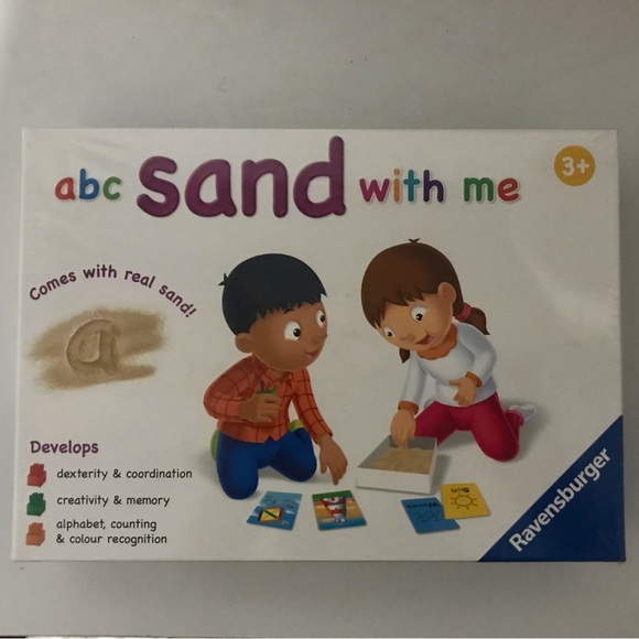 Ravensburger ABC Draw with Me Sand Learning Toy Ages 3+ - Picture 1 of 3